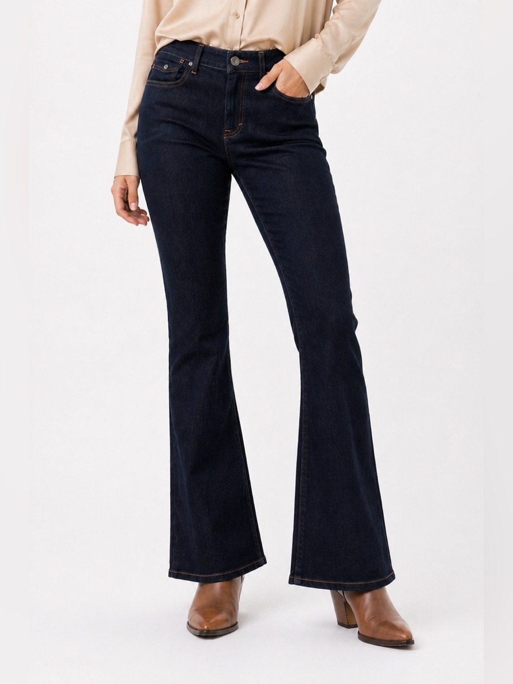 🆕 BANANA REPUBLIC Classic Bootcut Jeans NWT Women’s Size 31 Dark Wash